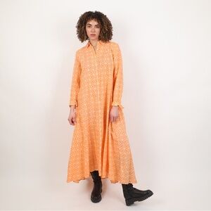 Free People Shirt Dress Maxi Button Down
